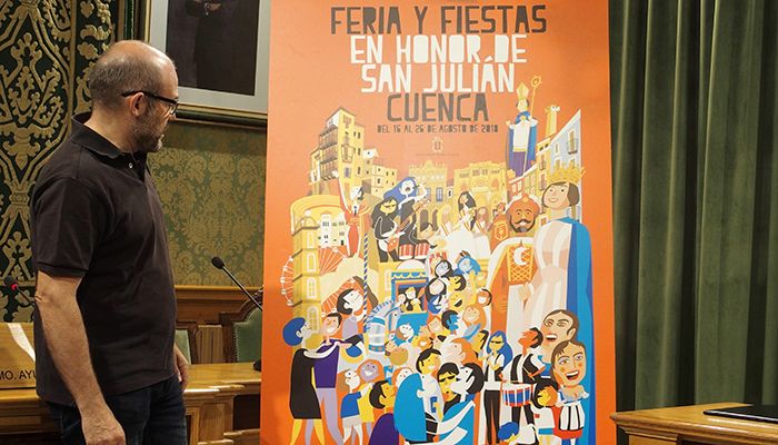 Cuenca ya tiene cartel anunciador de la Feria y Fiestas de San Julián