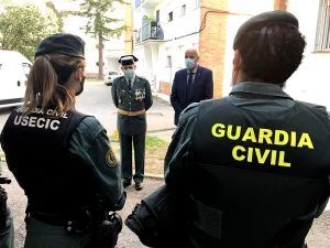 La Guardia Civil festeja a su patrona en Cuenca por todo lo alto