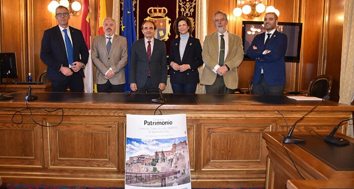 La Diputación de Cuenca ofrece su apoyo al Colegio de Ingenieros de Caminos en la organización del I Congreso de Patrimonio y Obra Civil