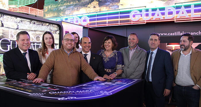 La Federación de Turismo y Hostelería de Guadalajara participa en la inauguración de Fitur 2023