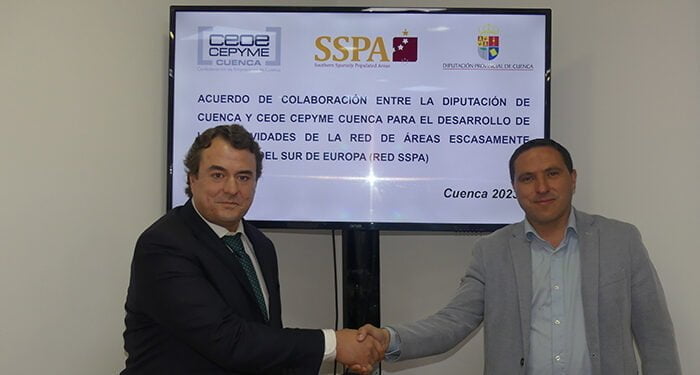 CEOE-Cepyme Cuenca seguirá contando con el apoyo de Diputación para la lucha contra la despoblación