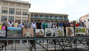 Miguel Ángel Rodríguez gana, y por partida doble, el vigesimoquinto Concurso Nacional de Pintura Rápida al Aire Libre de Guadalajara